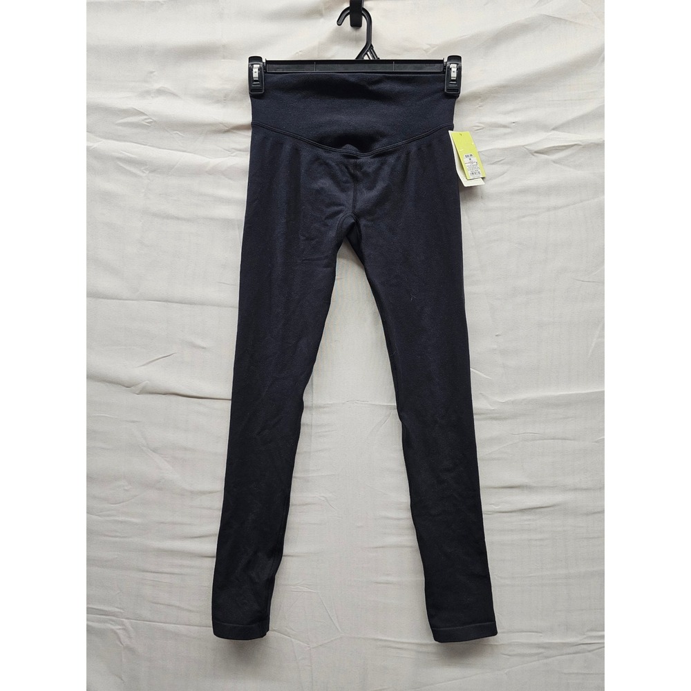 All in Motion Womens High Rise Leggings Black Modal Blend Workout Size Medium